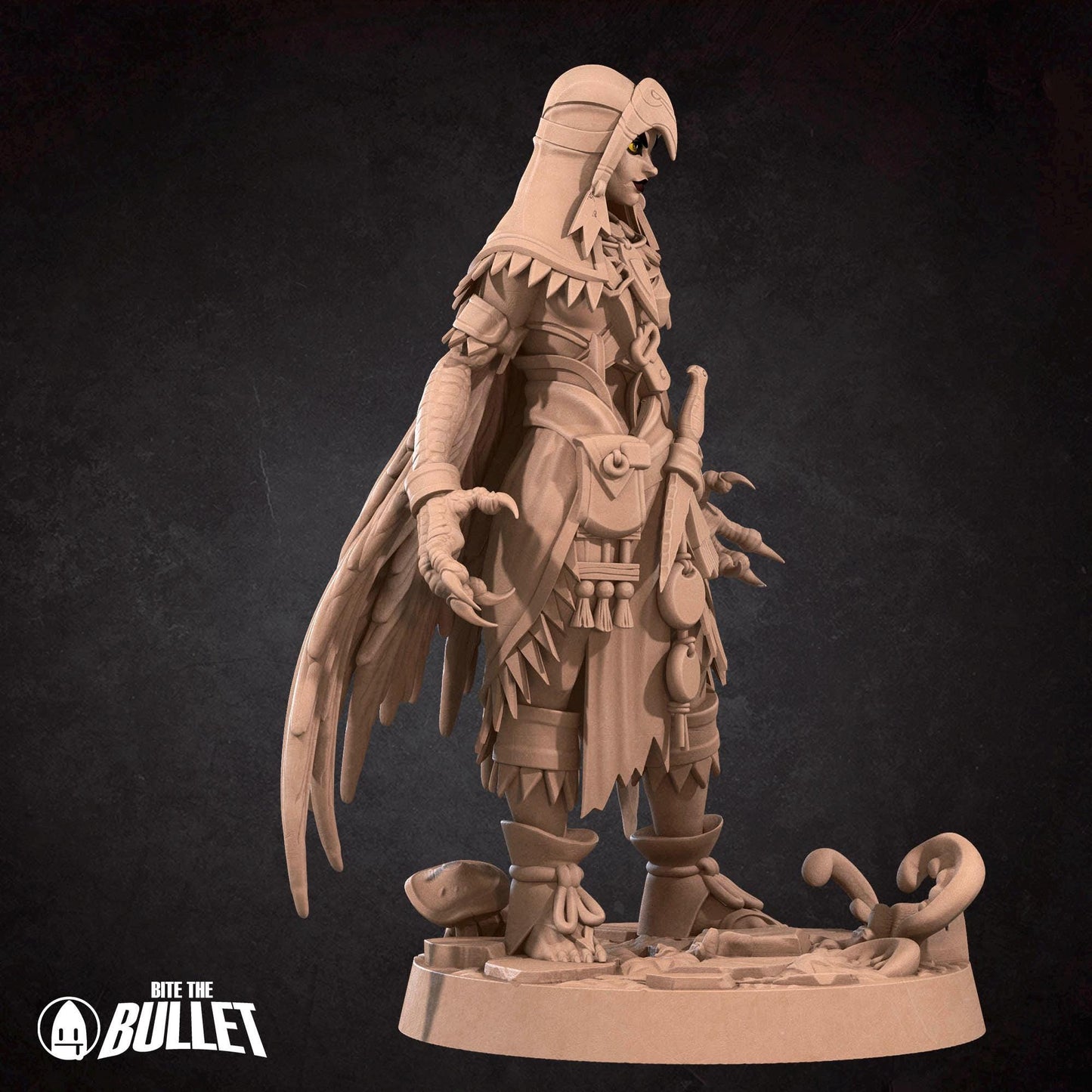 Human Bird Shapeshifter Miniature | Bite the Bullet