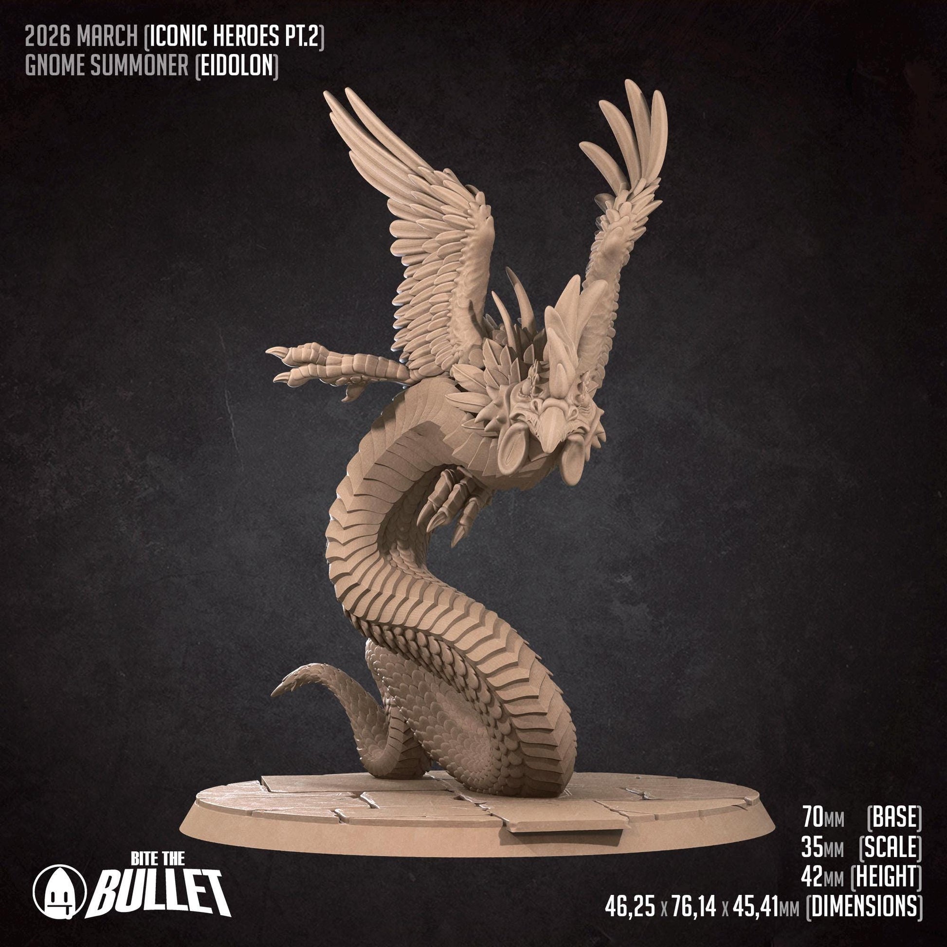 Gnome Summoner Miniature | Bite the Bullet