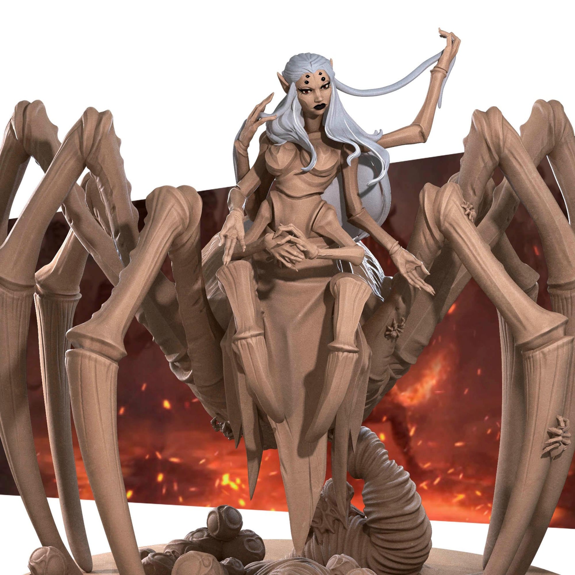 Lolth, Spider Queen Miniature | Bite the Bullet