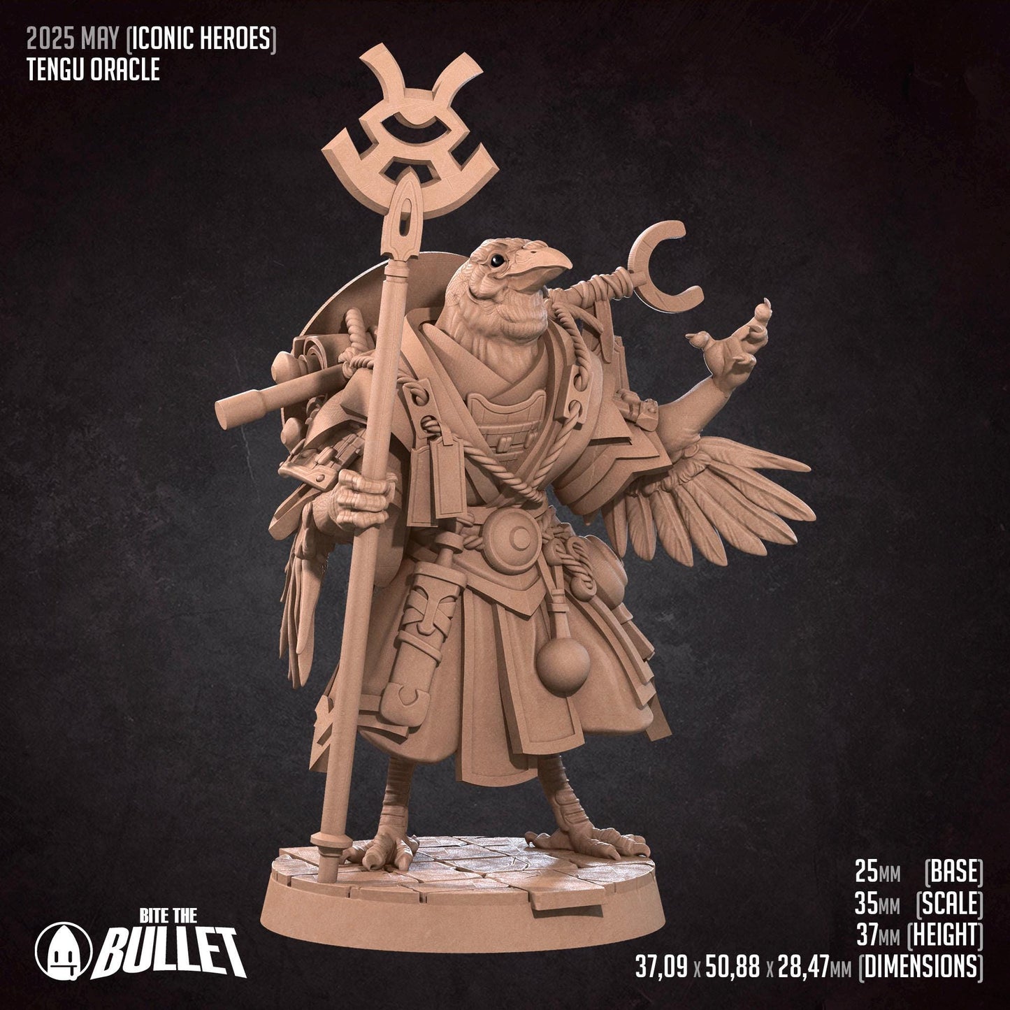 Tengu Oracle Miniature | Bite the Bullet