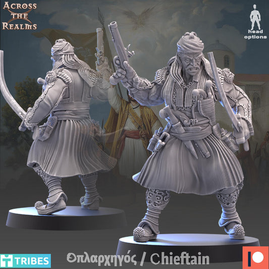 Pelopenesse Chieftain Miniature | Across the Realms