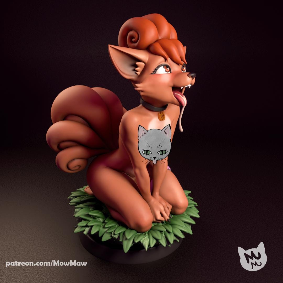 Fox Girl Model Kit | Mow Maw