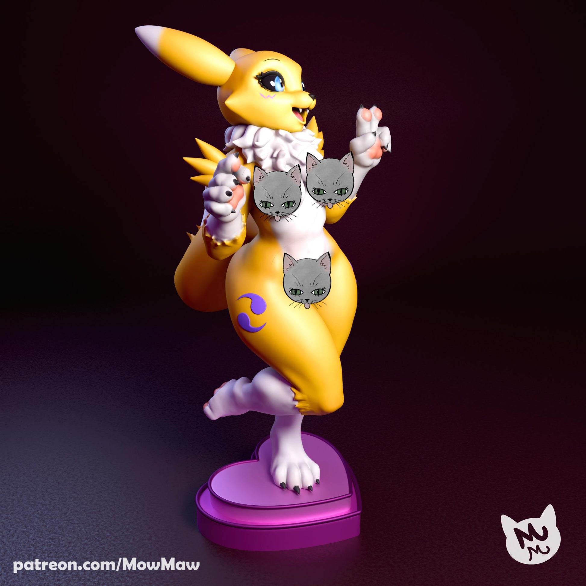 Kitsune Model Kit | Mow Maw