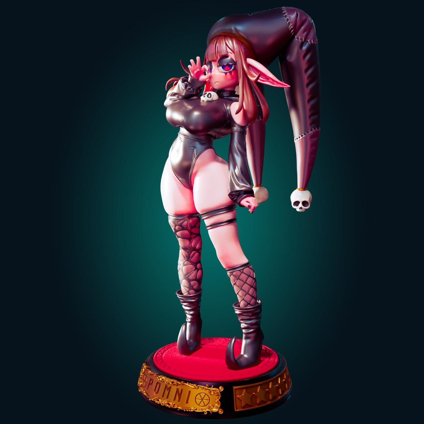 Clown Girl Model Kit | 3D Resin Printed Figurine | Officer Rhu