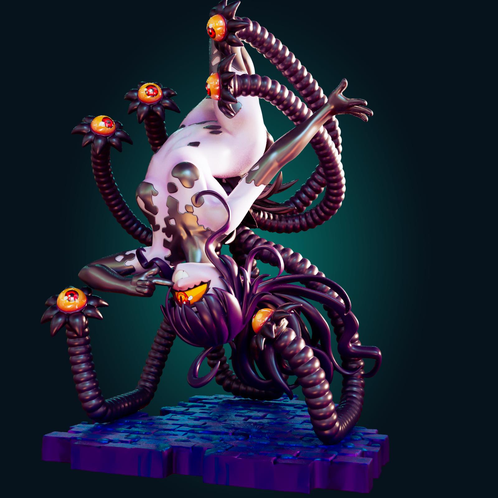 Beholder Model Kit | 3D Resin Printed Figurine | Officer Rhu