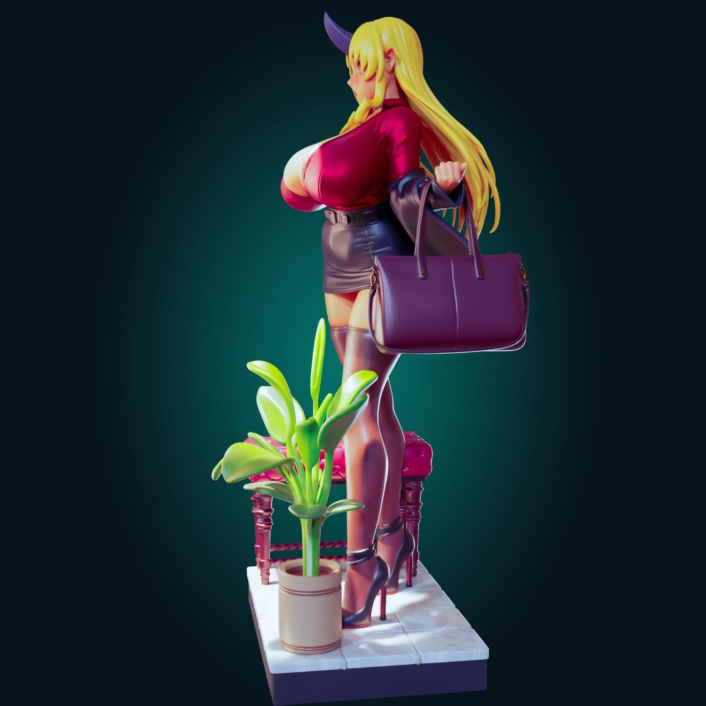 Ogre Girl Model Kit | 3D Resin Printed Figurine | Officer Rhu