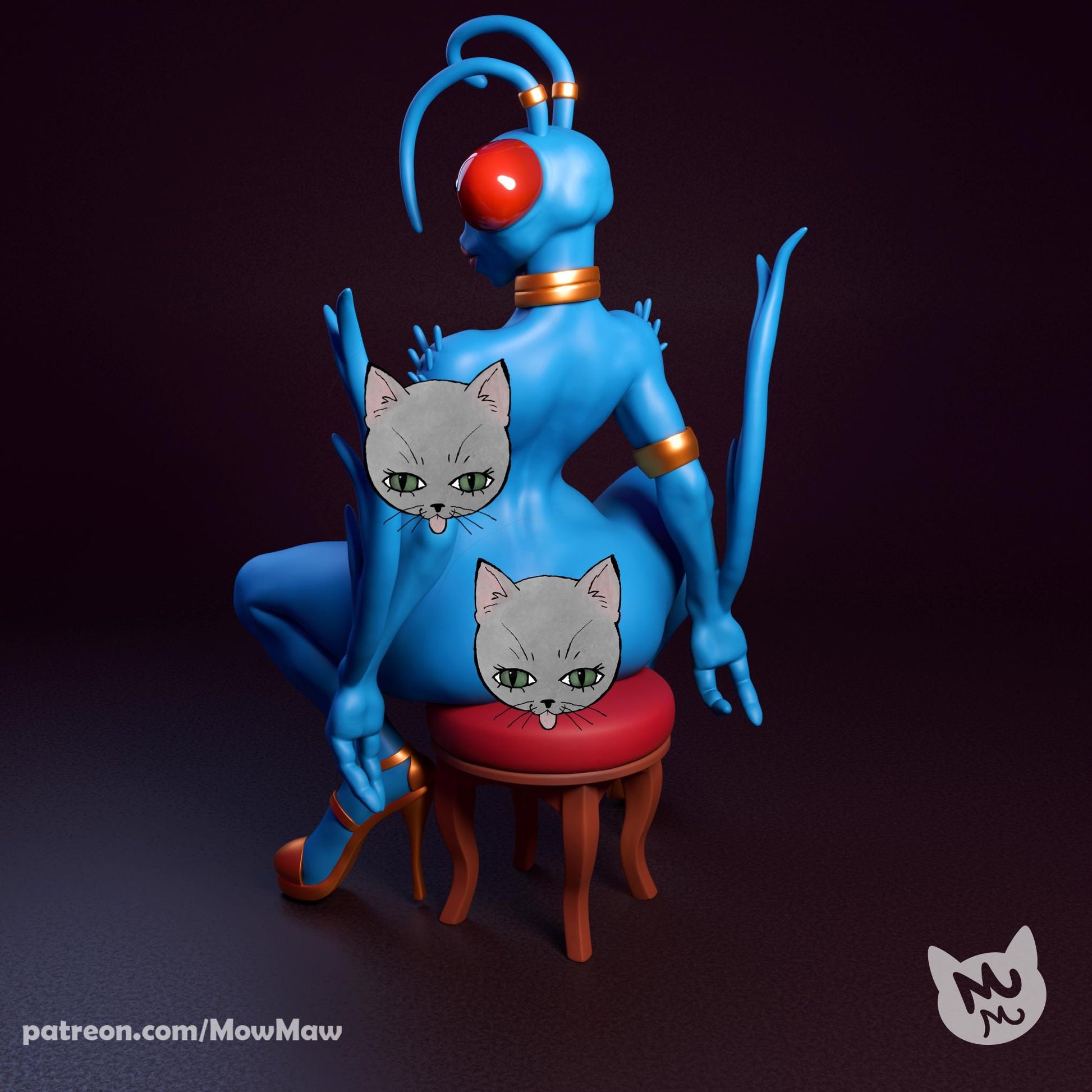 Bug Lady Model Kit | Mow Maw