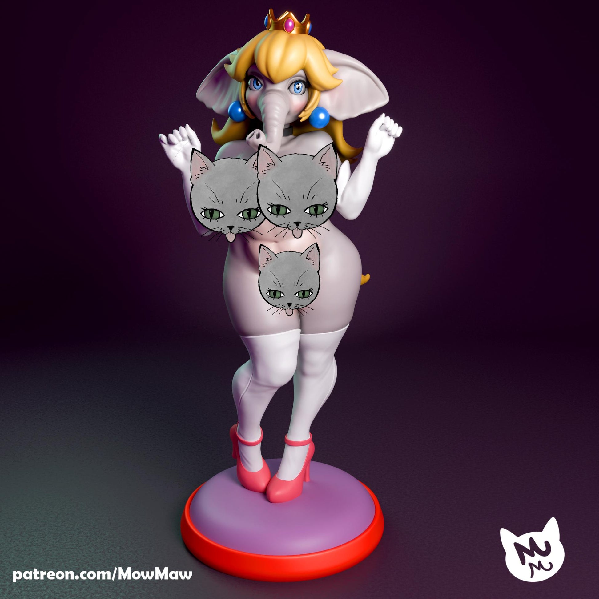 Elephant Princess Model Kit | Mow Maw