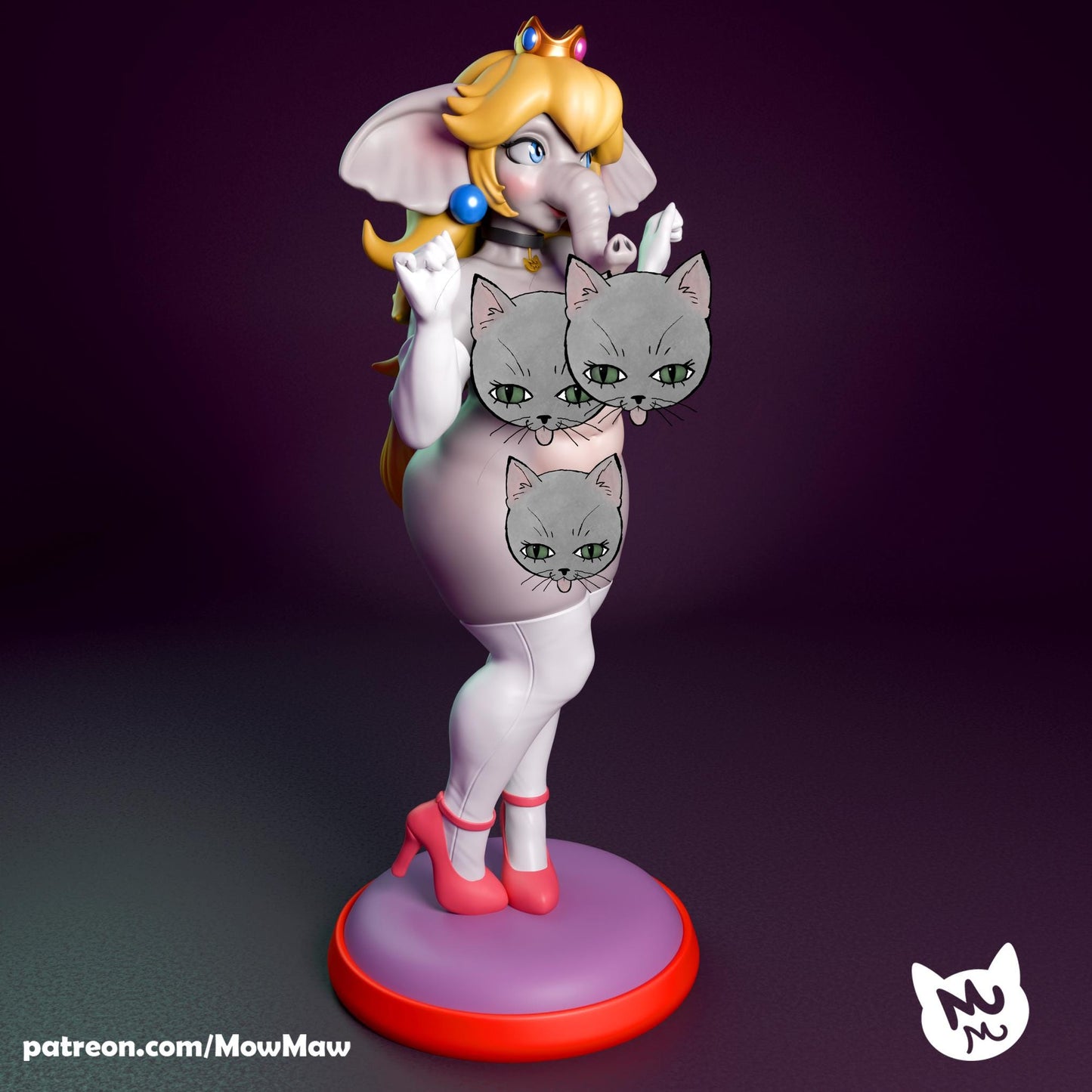 Elephant Princess Model Kit | Mow Maw