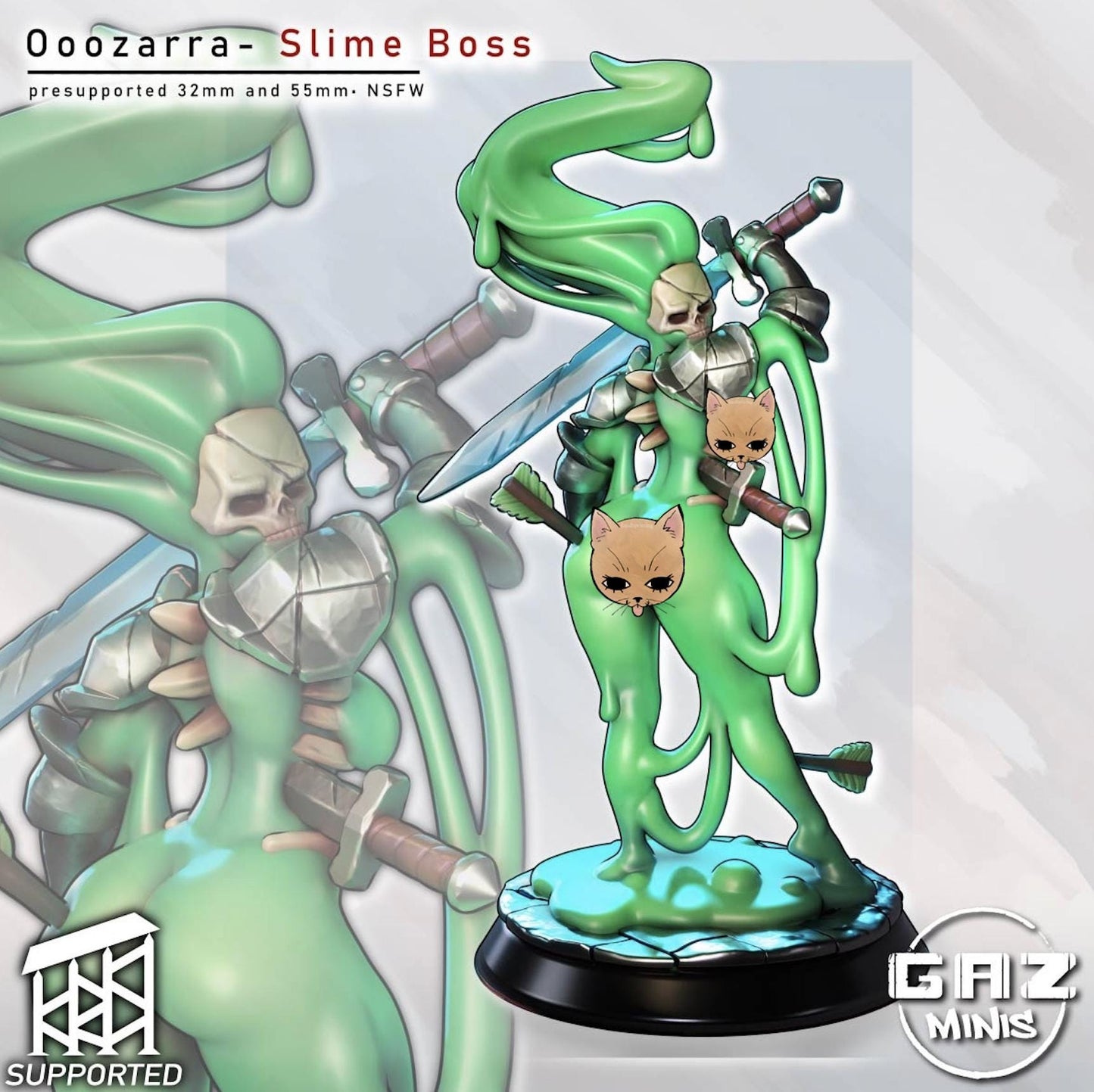 Ooozarra Slime Boss Miniature | Gaz Minis