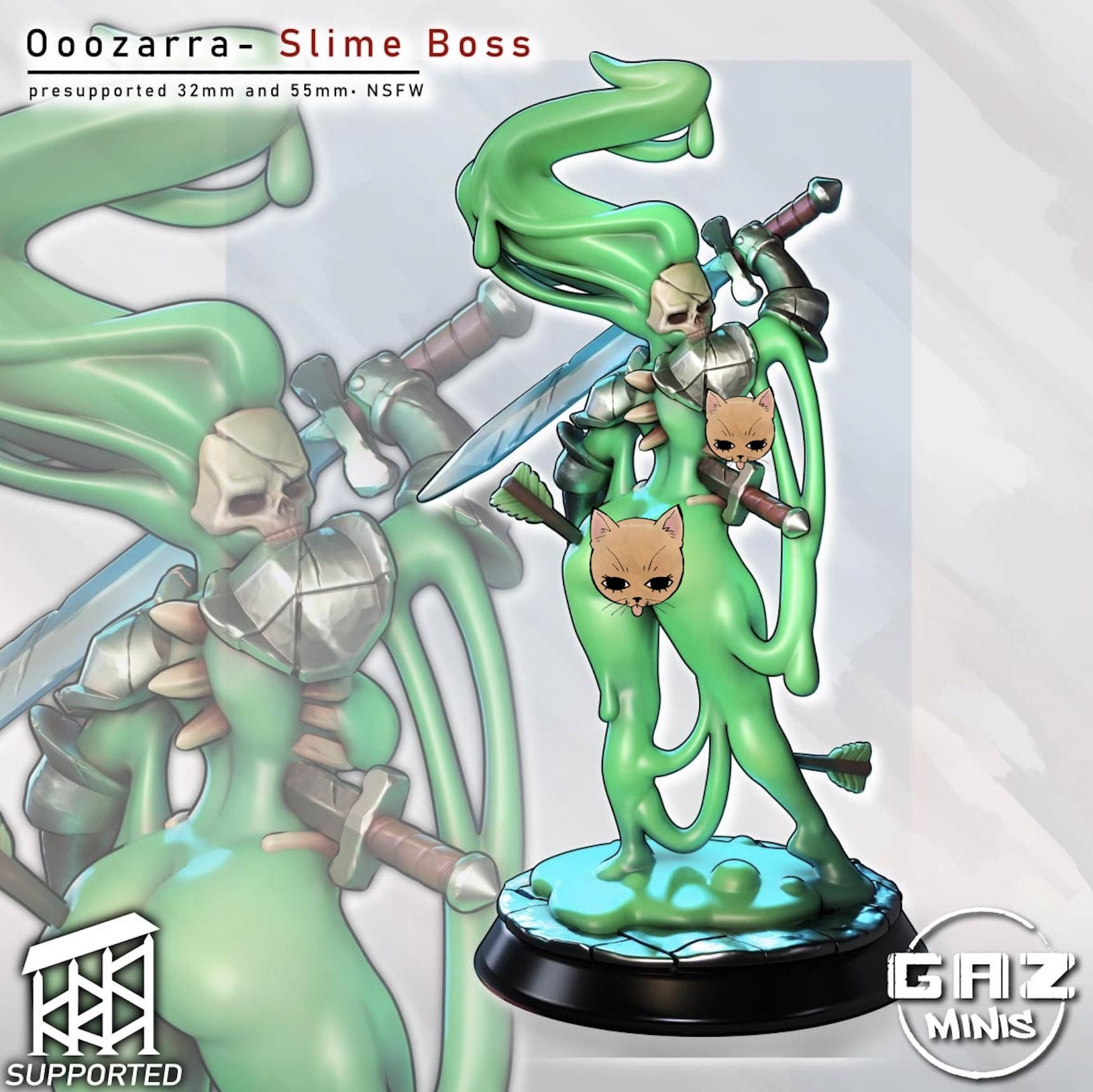 Ooozarra Slime Boss Miniature | Gaz Minis