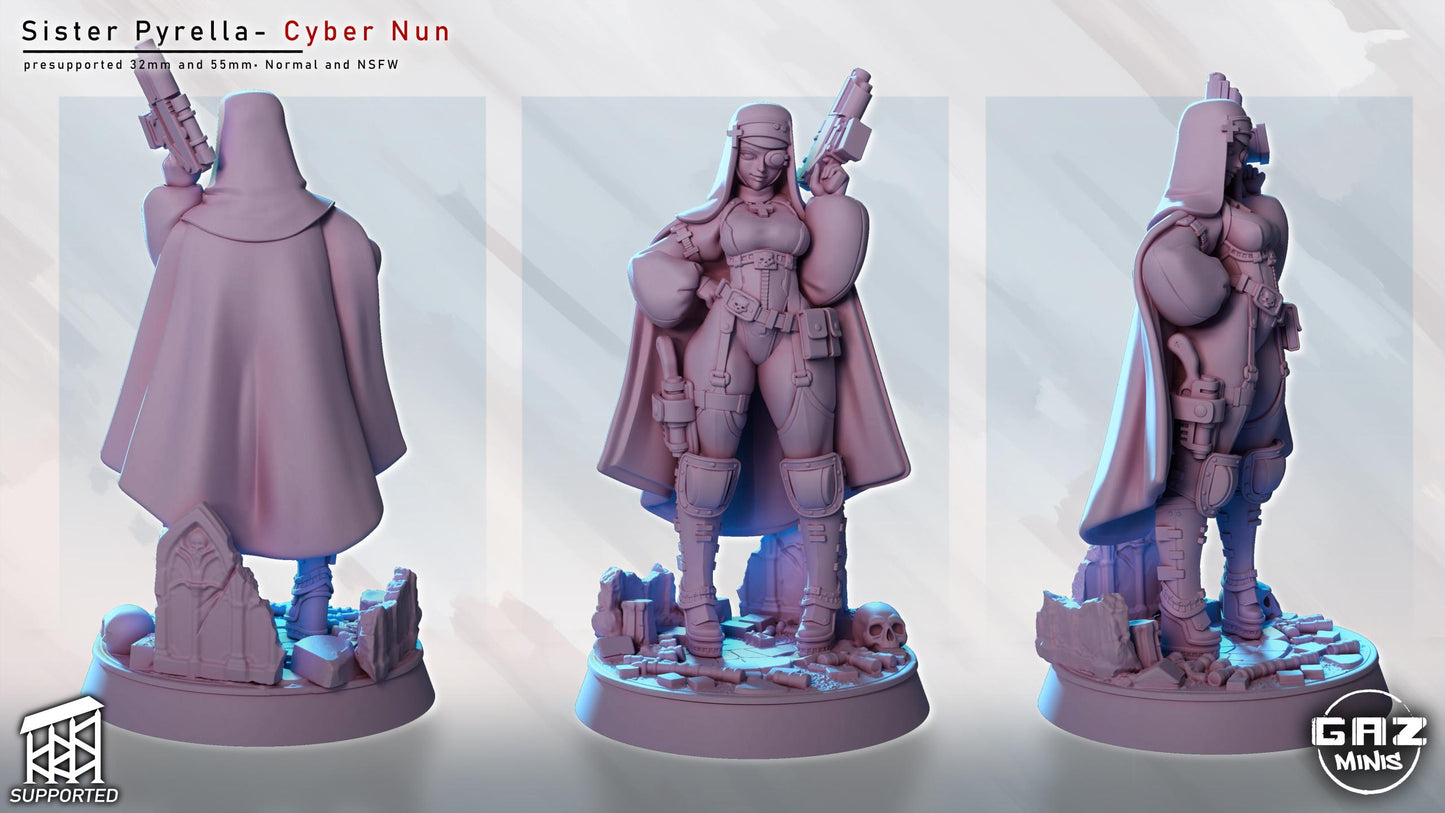 Sister Pyrella - Cyber Nun | Gaz Minis