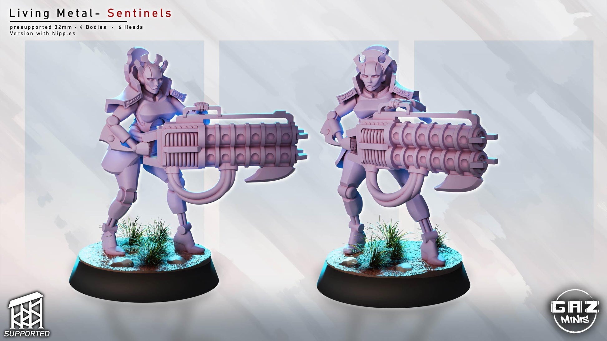 Living Metal Sentinels | Gaz Minis