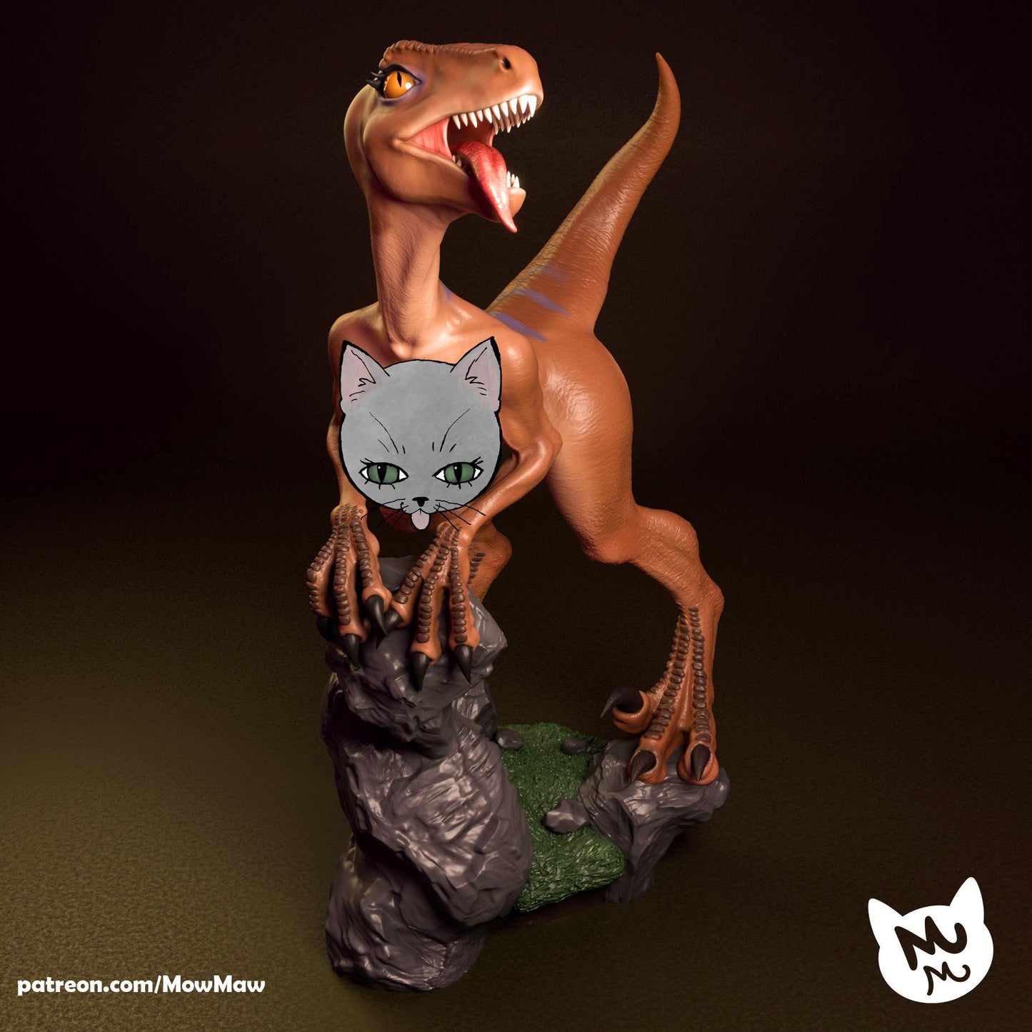 Raptor Lady Model Kit | Mow Maw