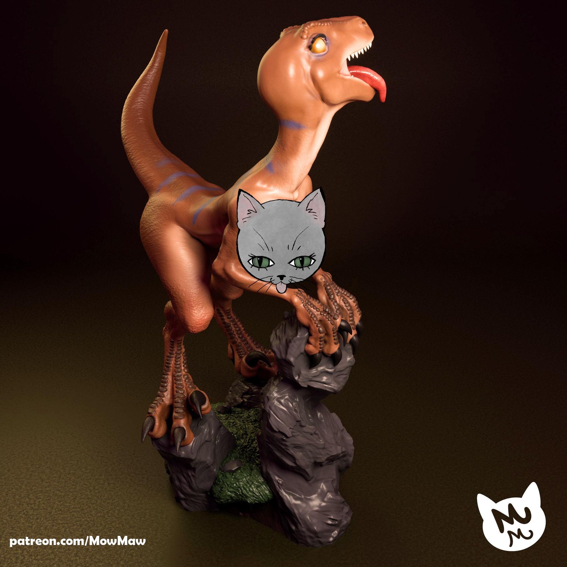Raptor Lady Model Kit | Mow Maw