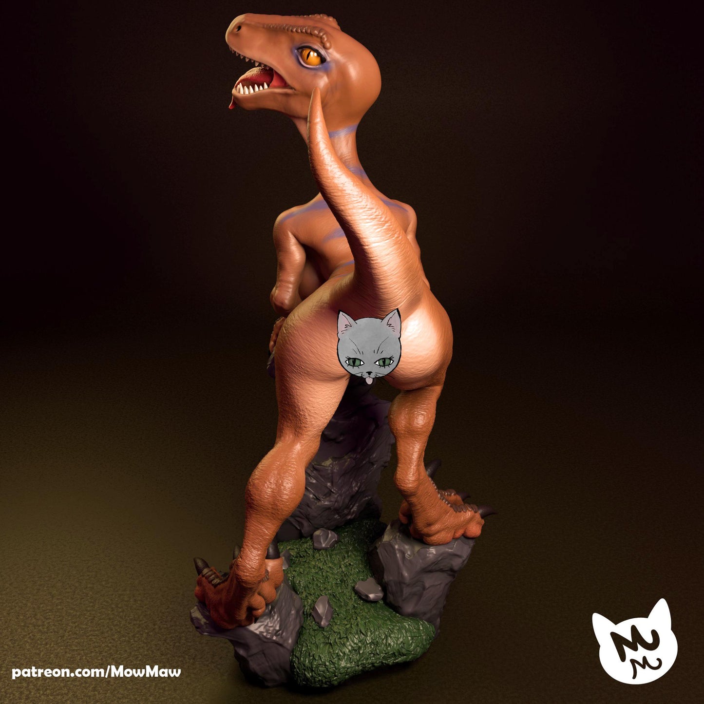 Raptor Lady Model Kit | Mow Maw