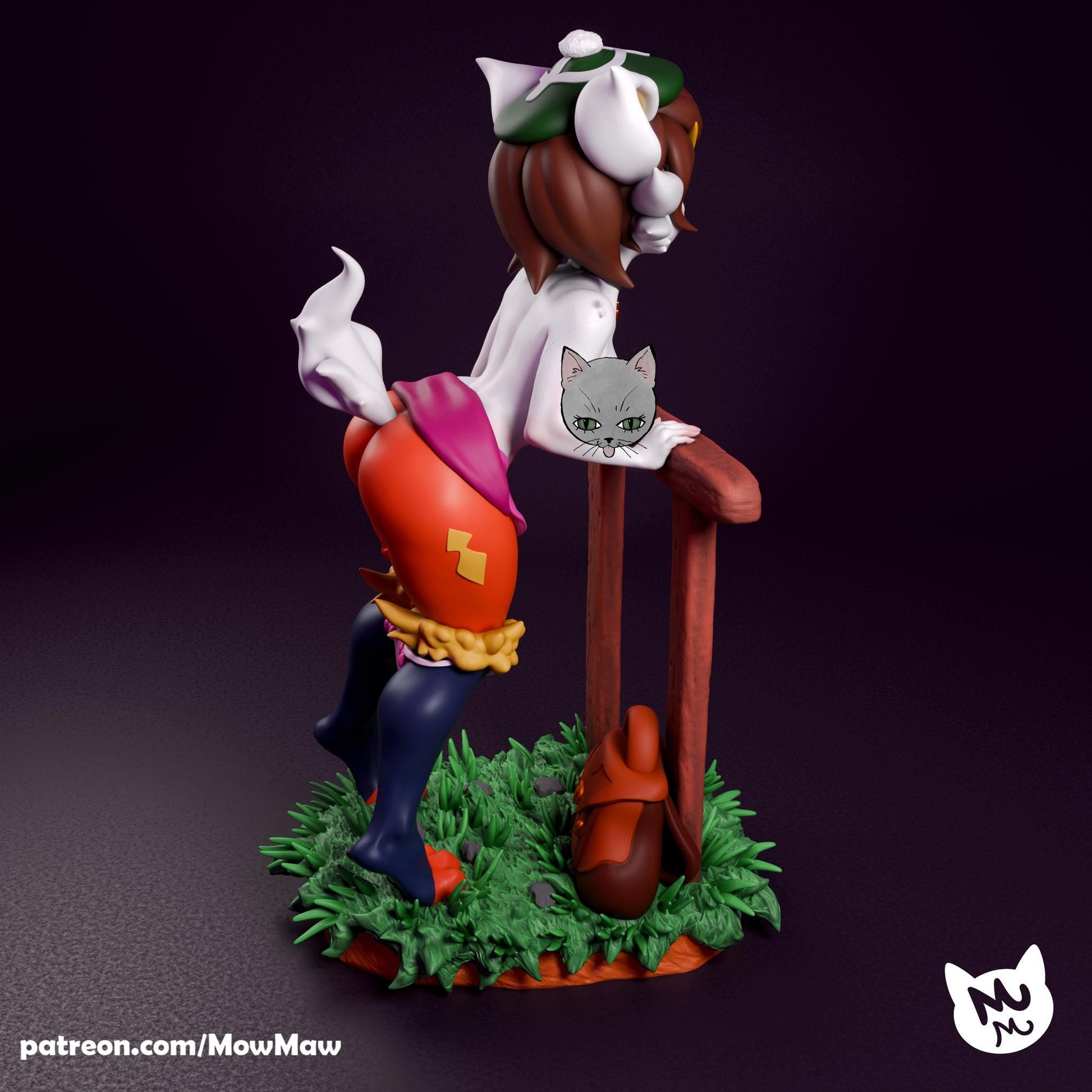 Rabbit Lady Model Kit | Mow Maw
