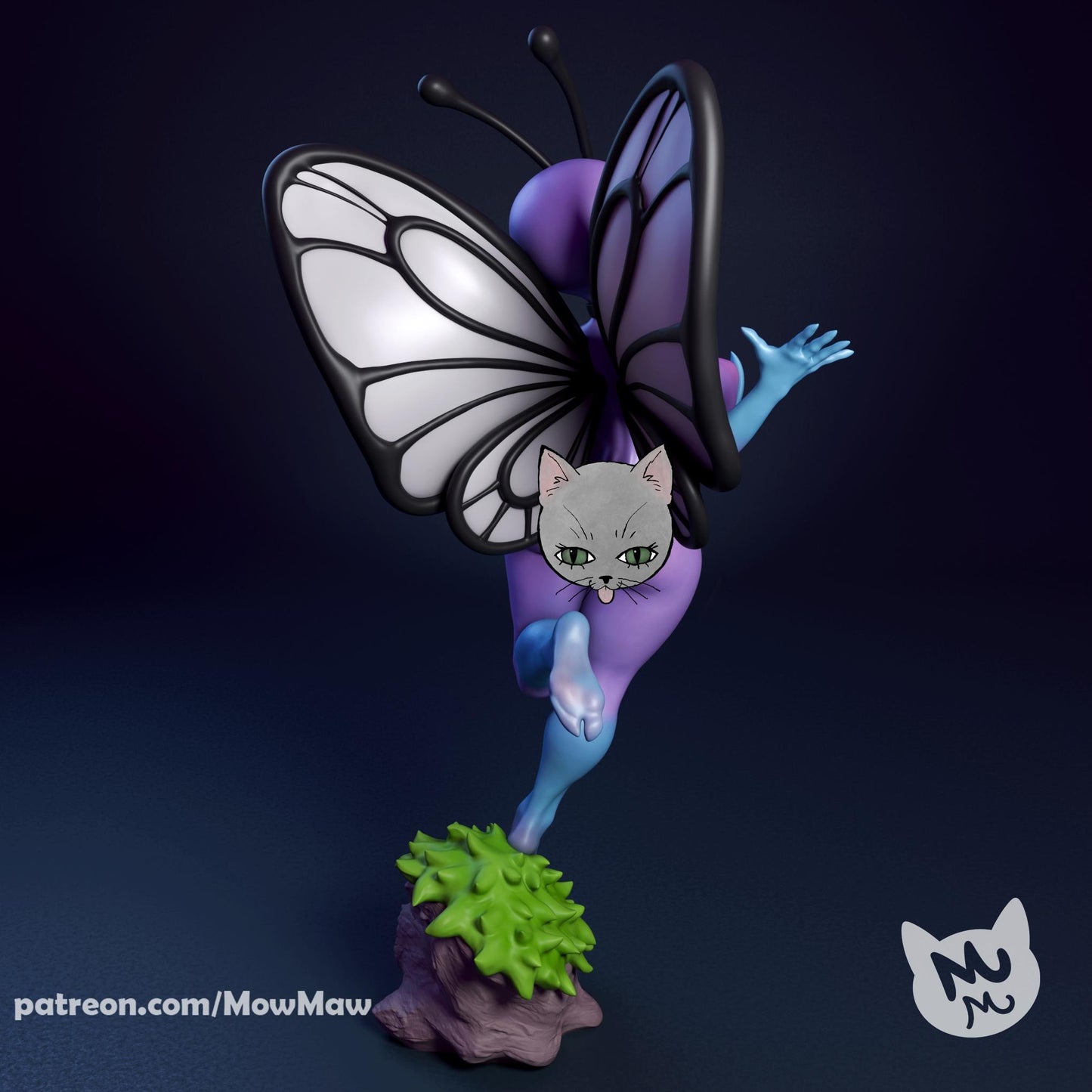 Butterfly Lady Model Kit | Mow Maw