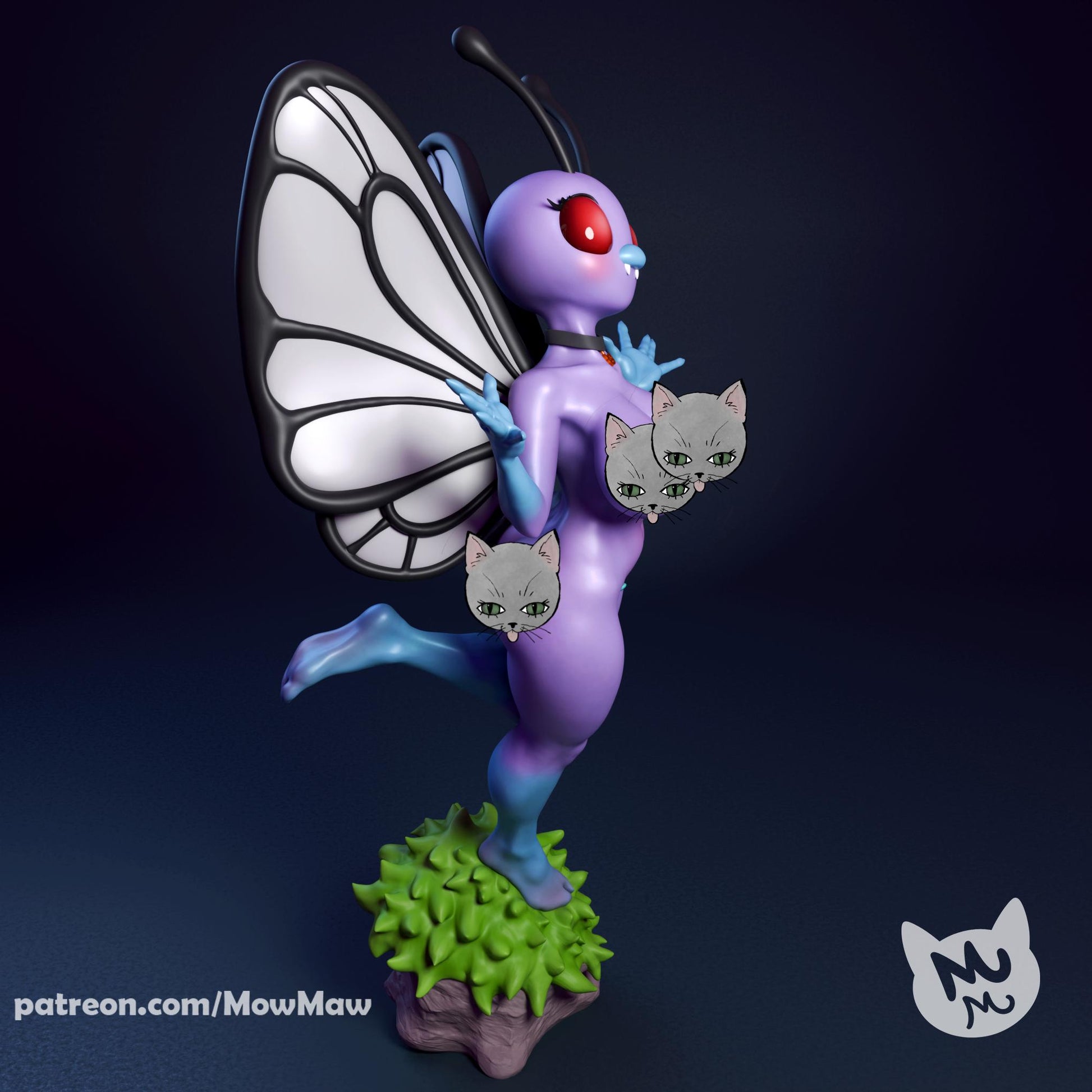 Butterfly Lady Model Kit | Mow Maw