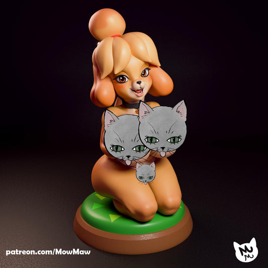 Dog Lady Model Kit | Mow Maw