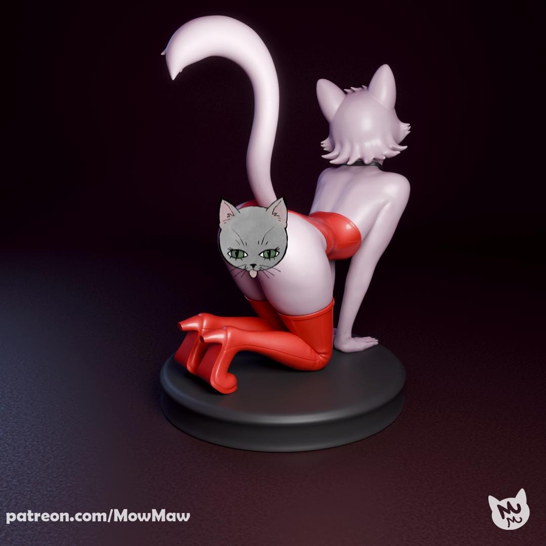 Cat Girl Model Kit | Mow Maw