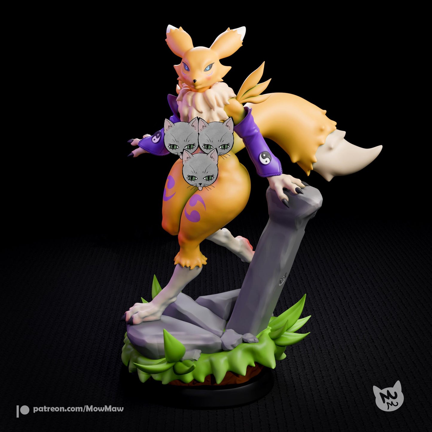 Kitsune Model Kit | Mow Maw