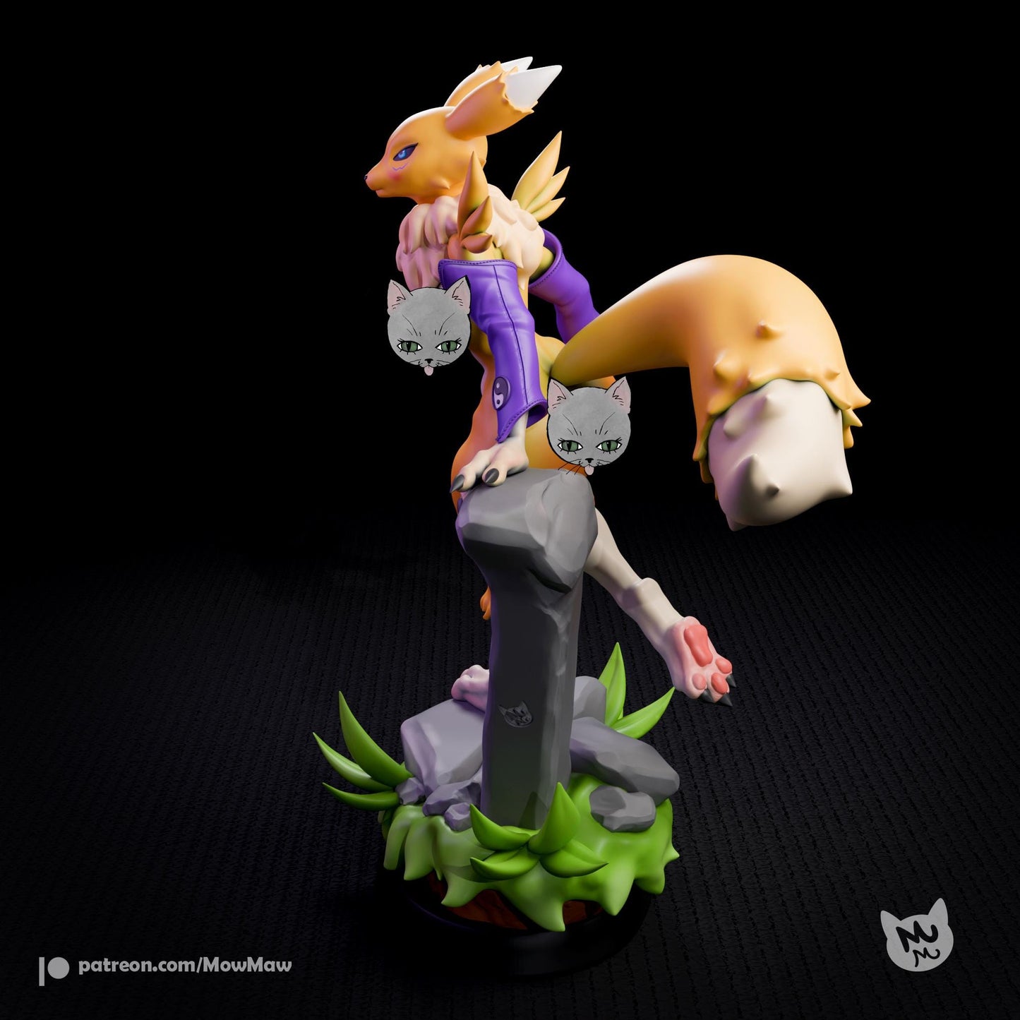 Kitsune Model Kit | Mow Maw