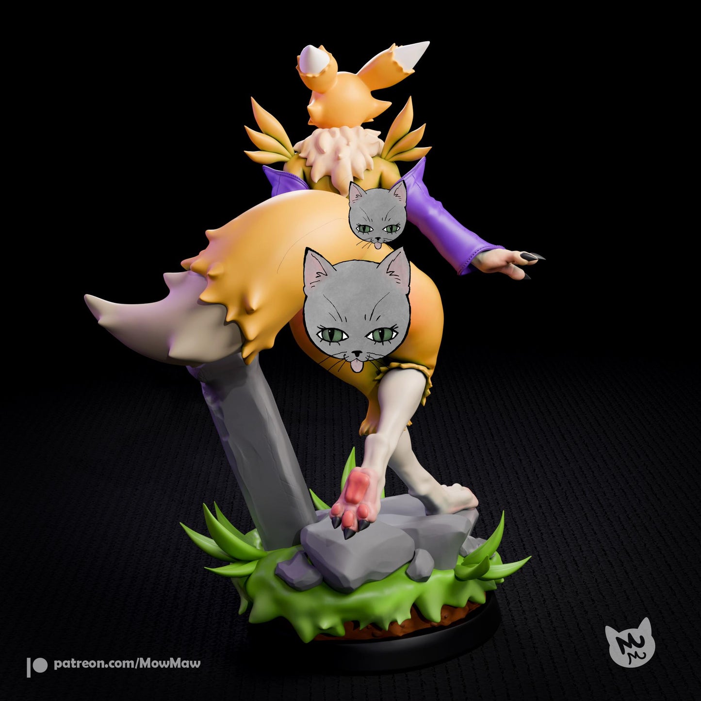 Kitsune Model Kit | Mow Maw
