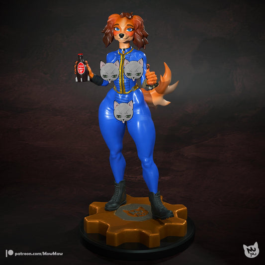 Dog Lady Model Kit | Mow Maw