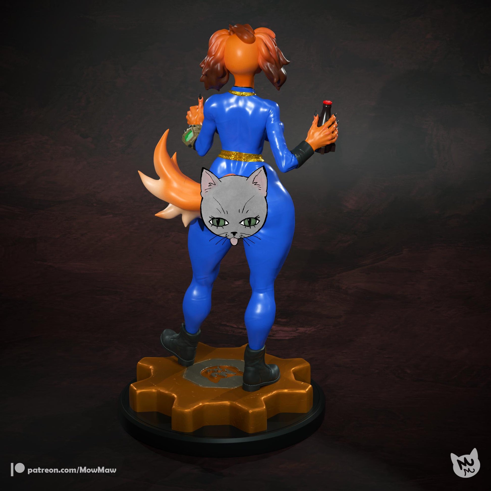 Dog Lady Model Kit | Mow Maw