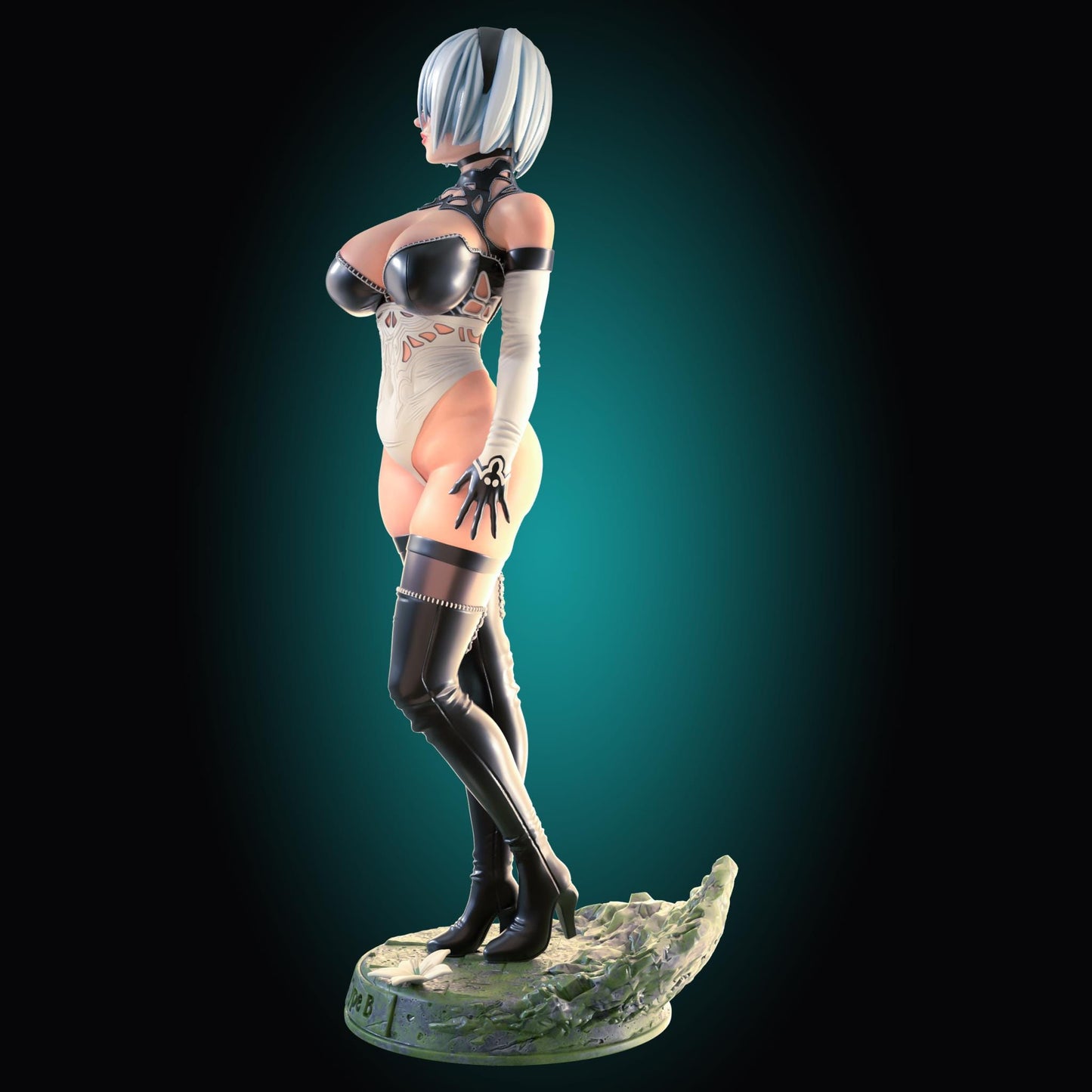 Android Warrior Model Kit | 3D Resin Printed Figurine | Officer Rhu
