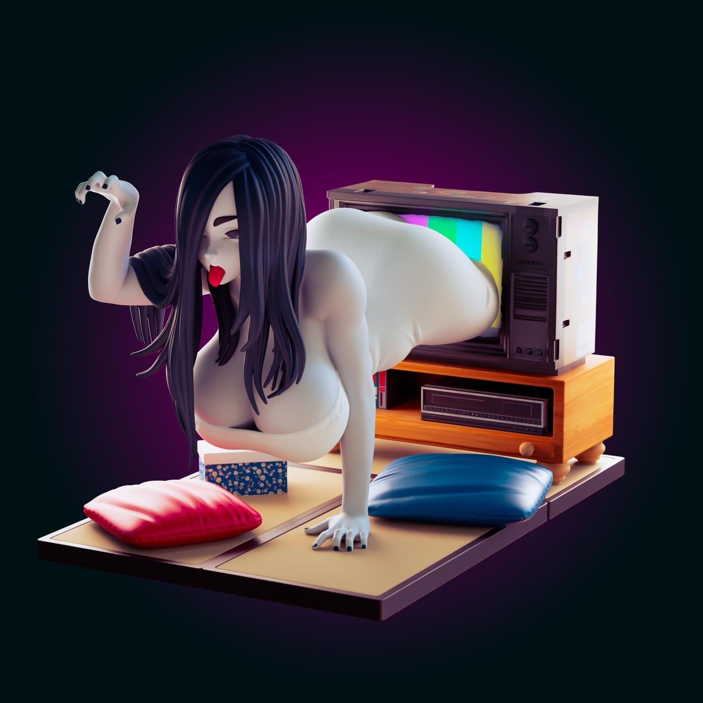Demon Model Kit | 3D Resin Printed Figurine | Officer Rhu