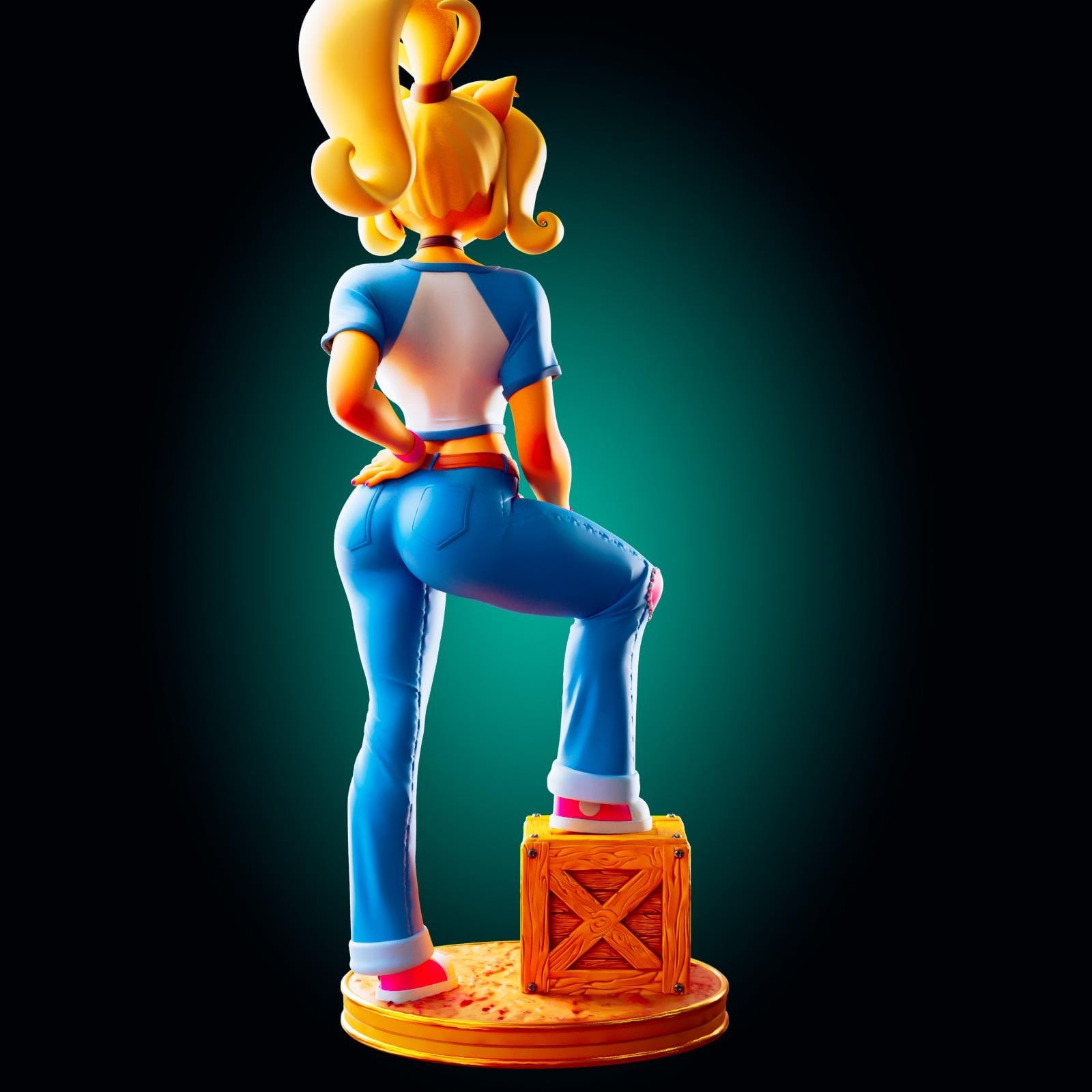 Racing Girl Model Kit | 3D Resin Printed Figurine | Officer Rhu