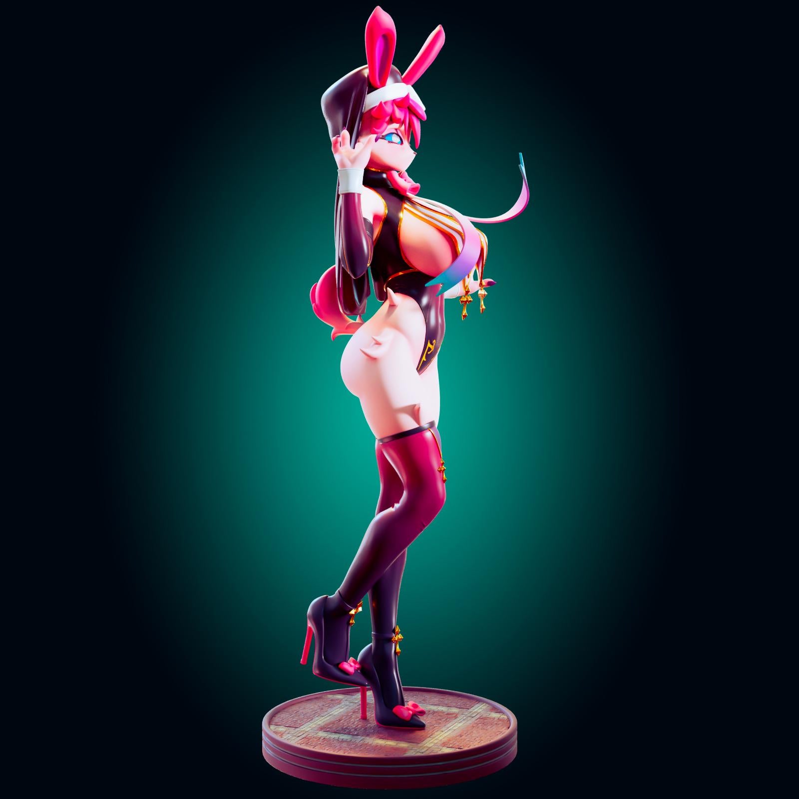 Fox Nun Model Kit | 3D Resin Printed Figurine | Officer Rhu