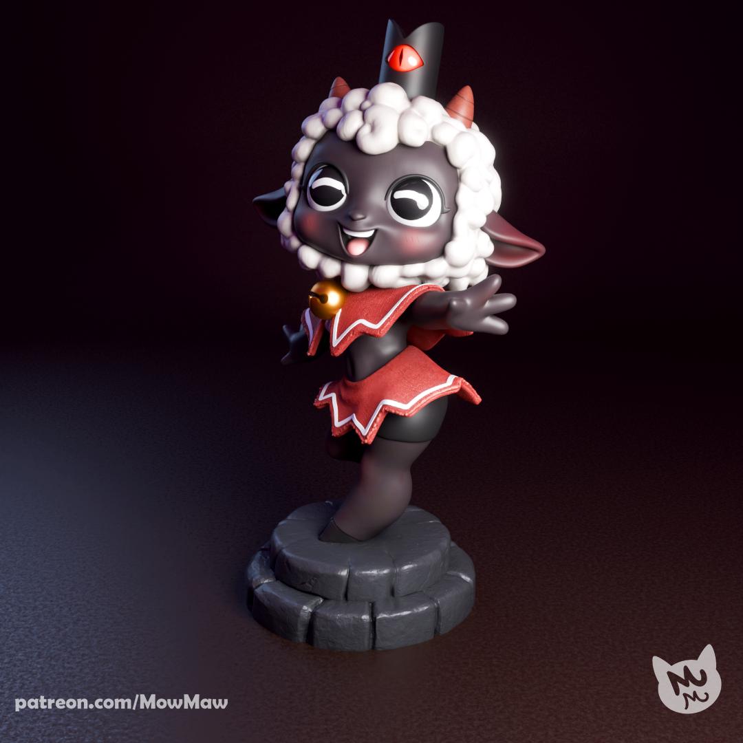 Lamb Lady Model Kit | Mow Maw