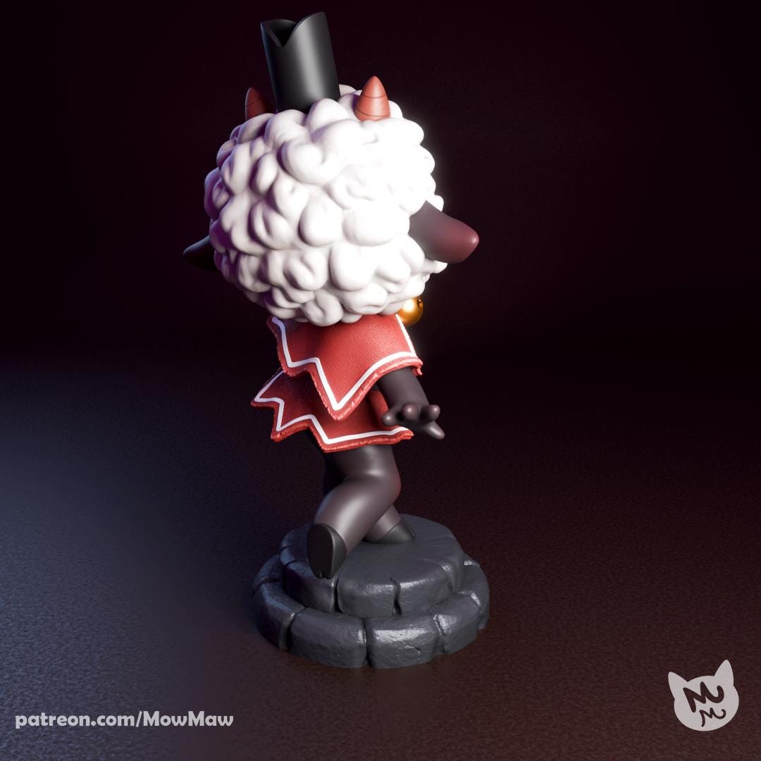 Lamb Lady Model Kit | Mow Maw