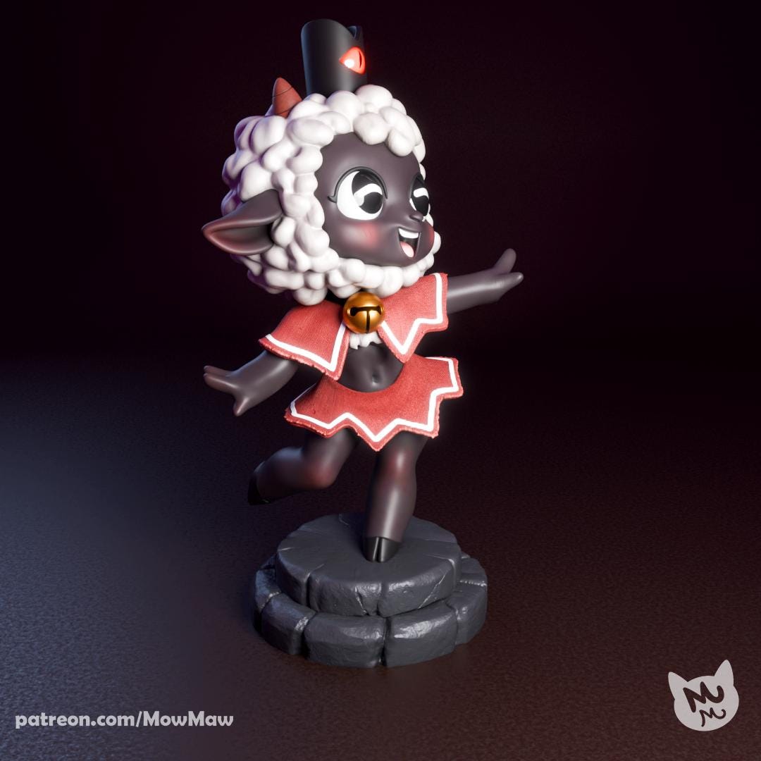 Lamb Lady Model Kit | Mow Maw