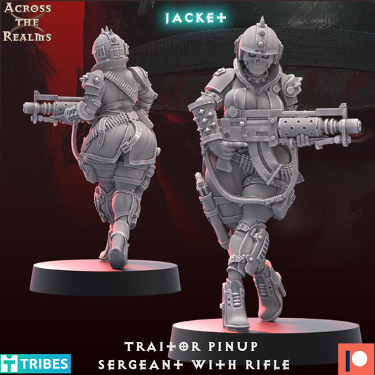 Saboteur Sargeant with Rifle | Across the Realms