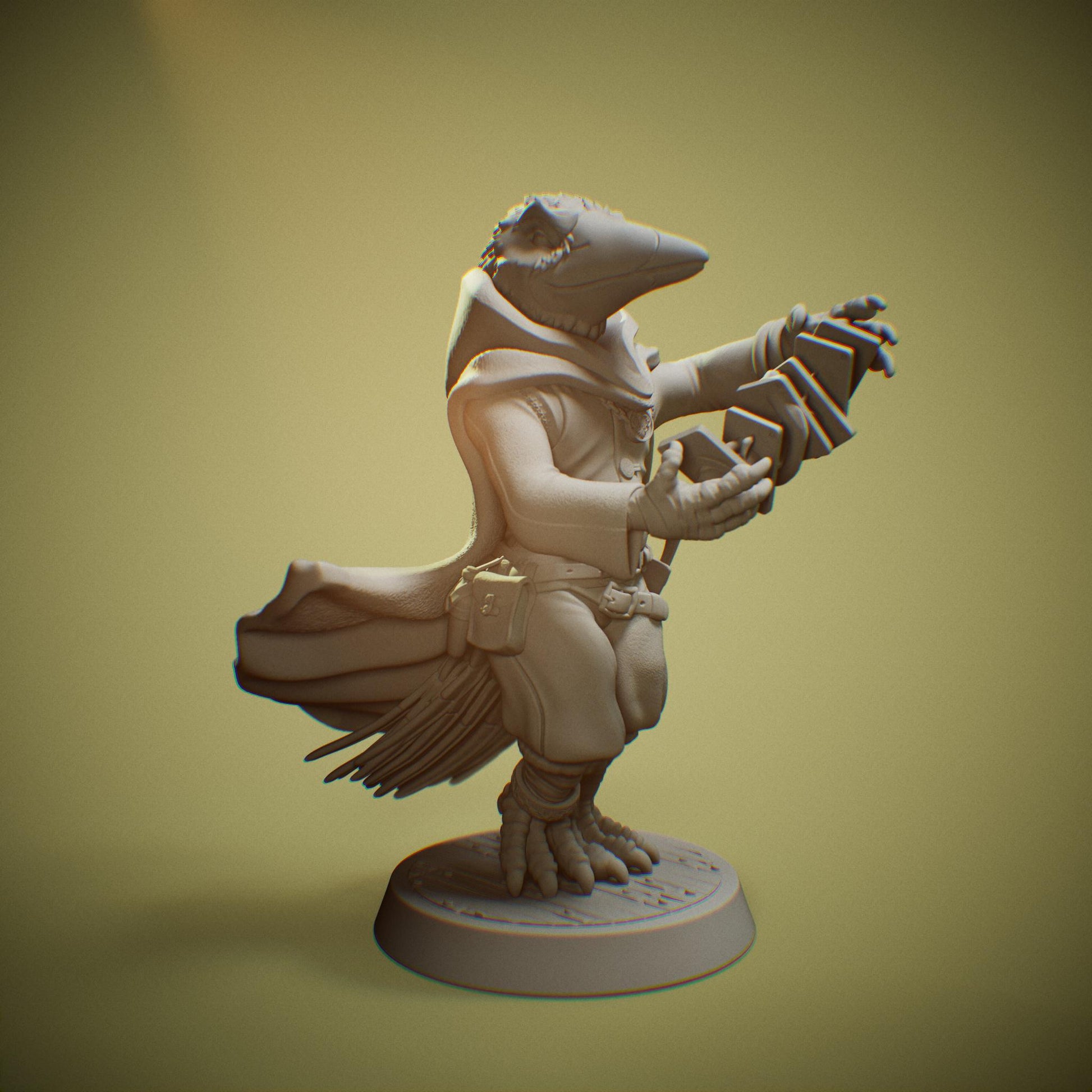 Tengu Gambler Miniature | Jigglystix