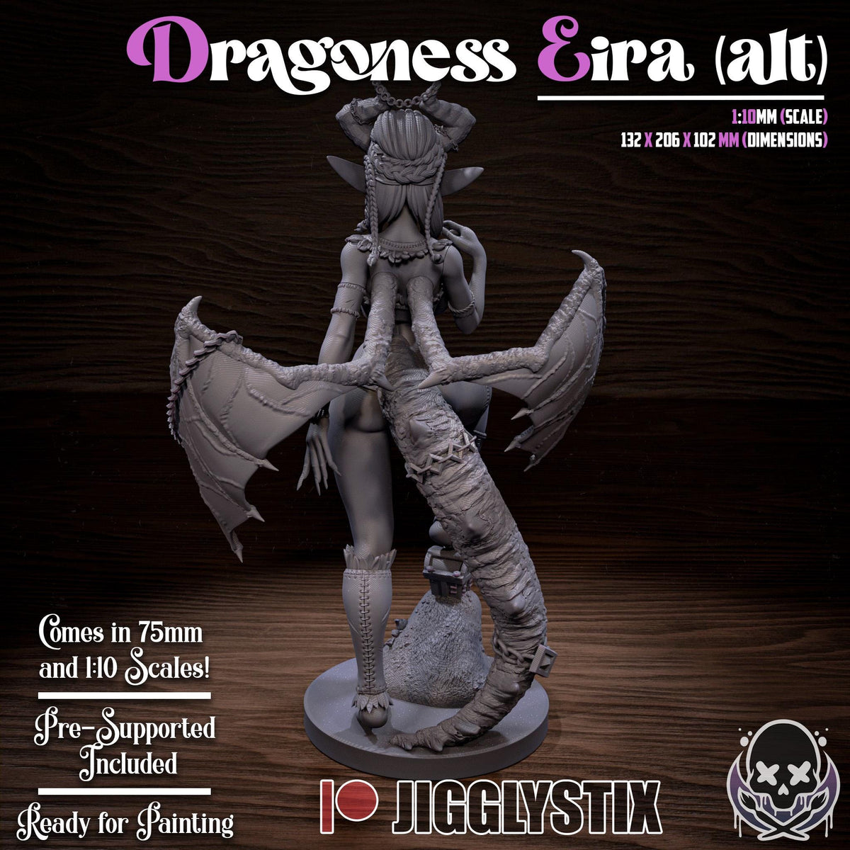 Dragoness Eira Alt Model Kit | Jigglystix