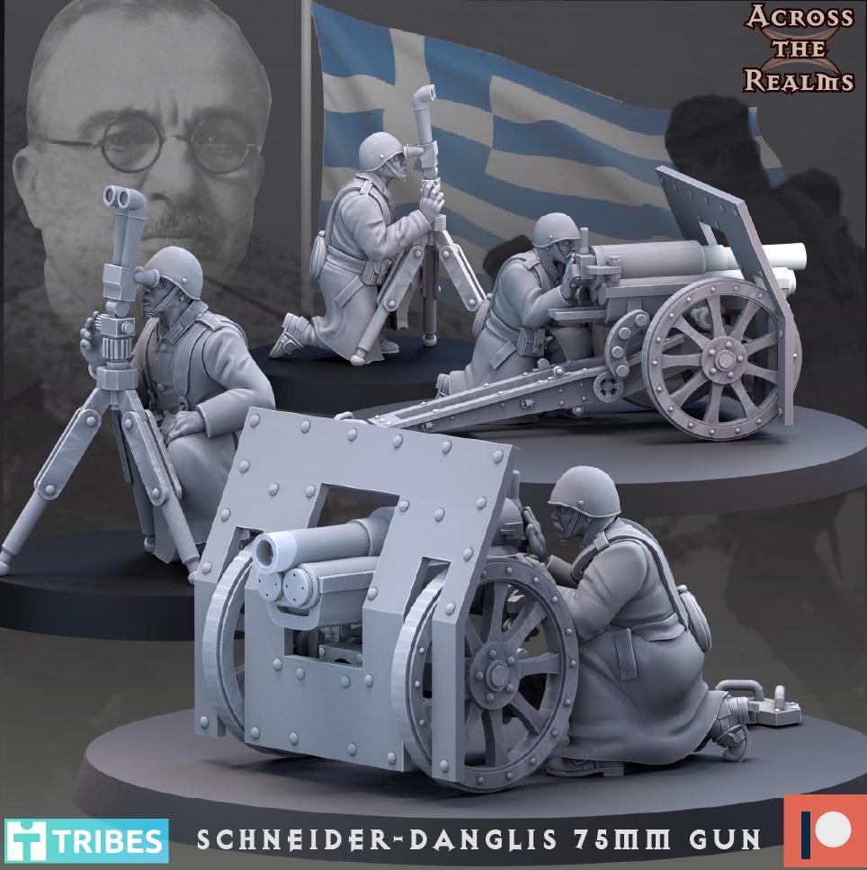Schneider-Danglis 75mm Miniature | Across the Realms
