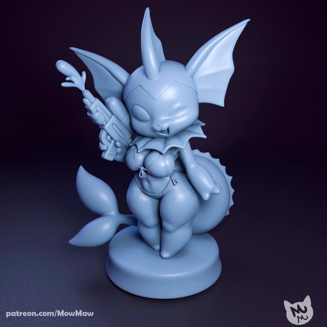 Water Fox Model Kit | Mow Maw