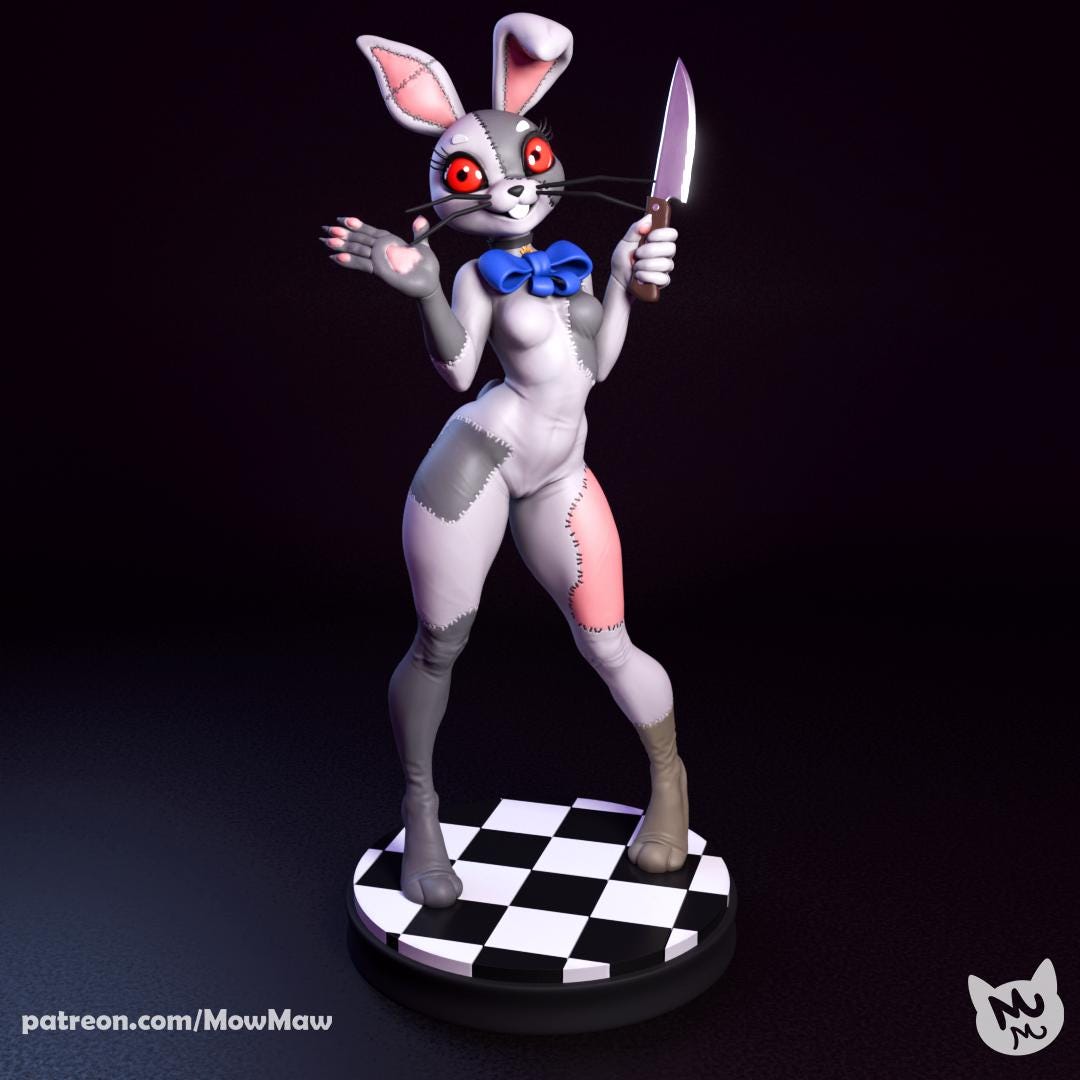 Rabbit Girl Model Kit | Mow Maw