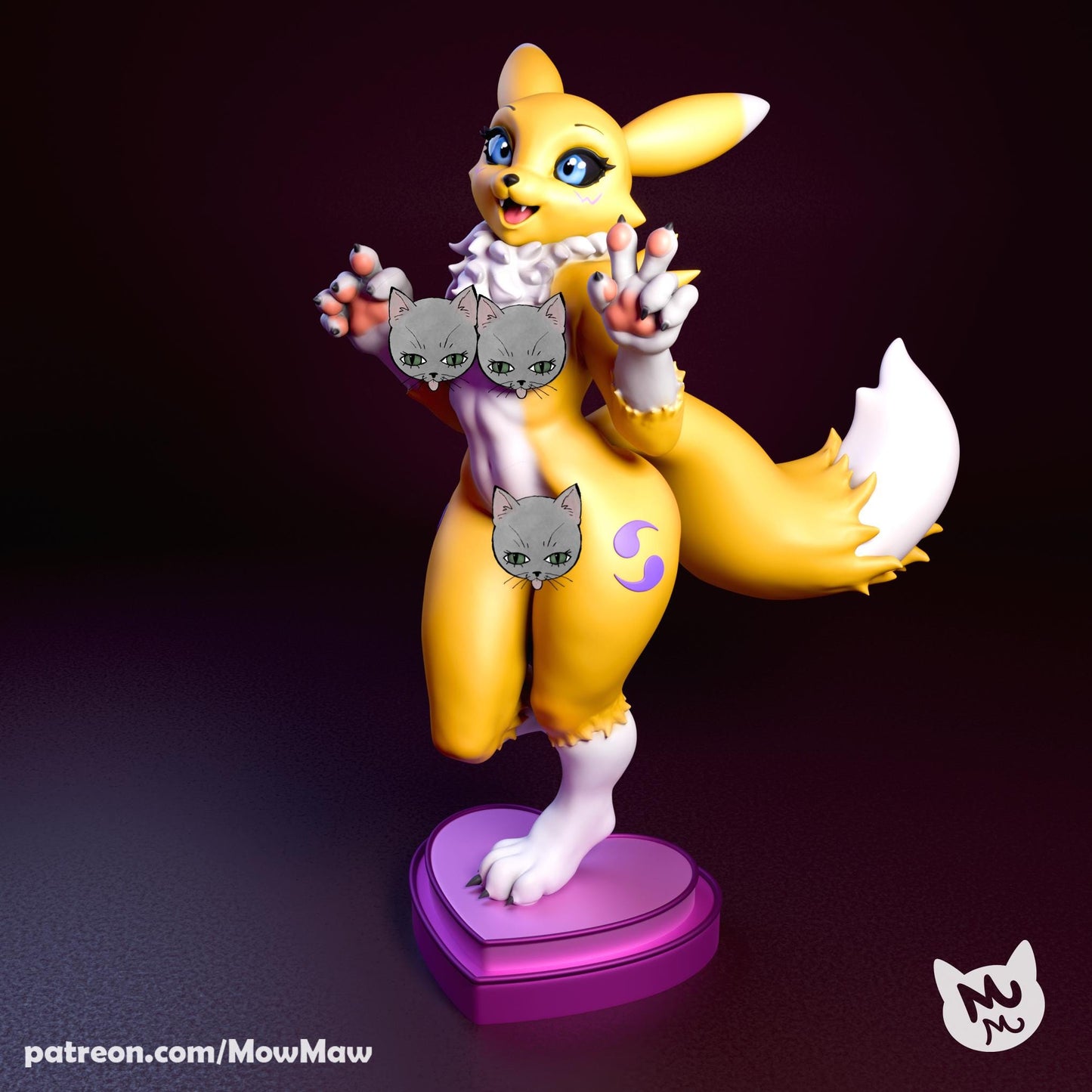Kitsune Model Kit | Mow Maw
