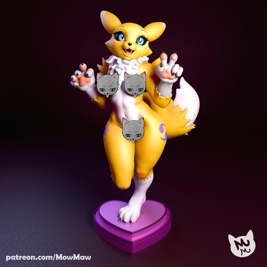 Kitsune Model Kit | Mow Maw