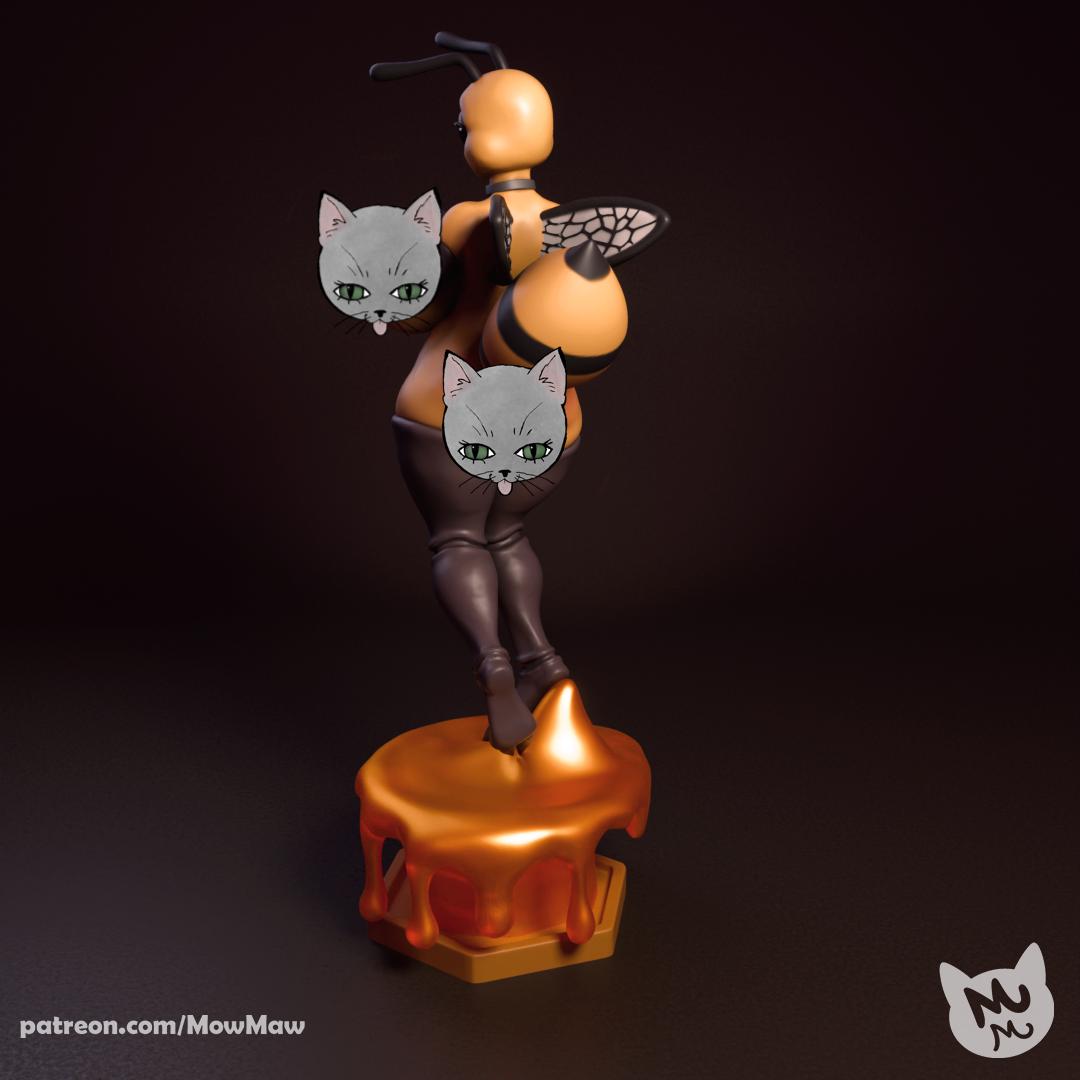 Bee Lady Model Kit | Mow Maw