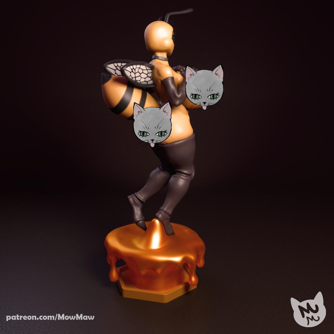 Bee Lady Model Kit | Mow Maw