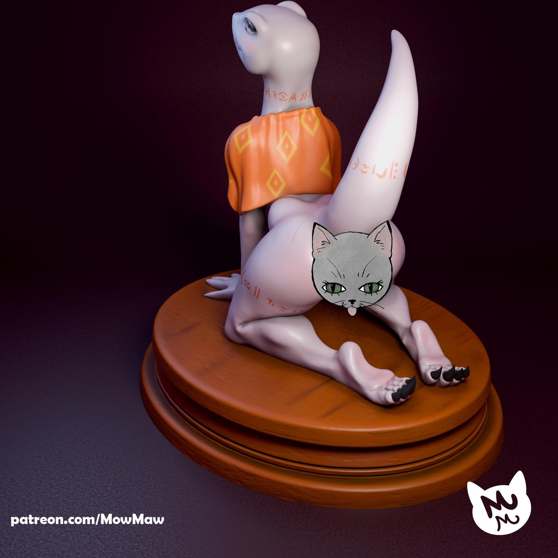 Lizard Chief Model Kit | Mow Maw