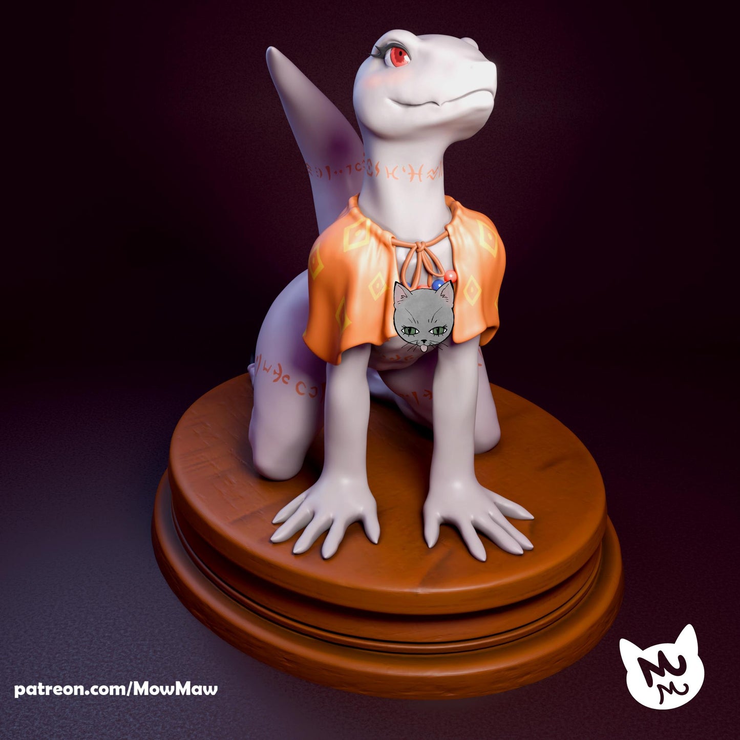 Lizard Chief Model Kit | Mow Maw