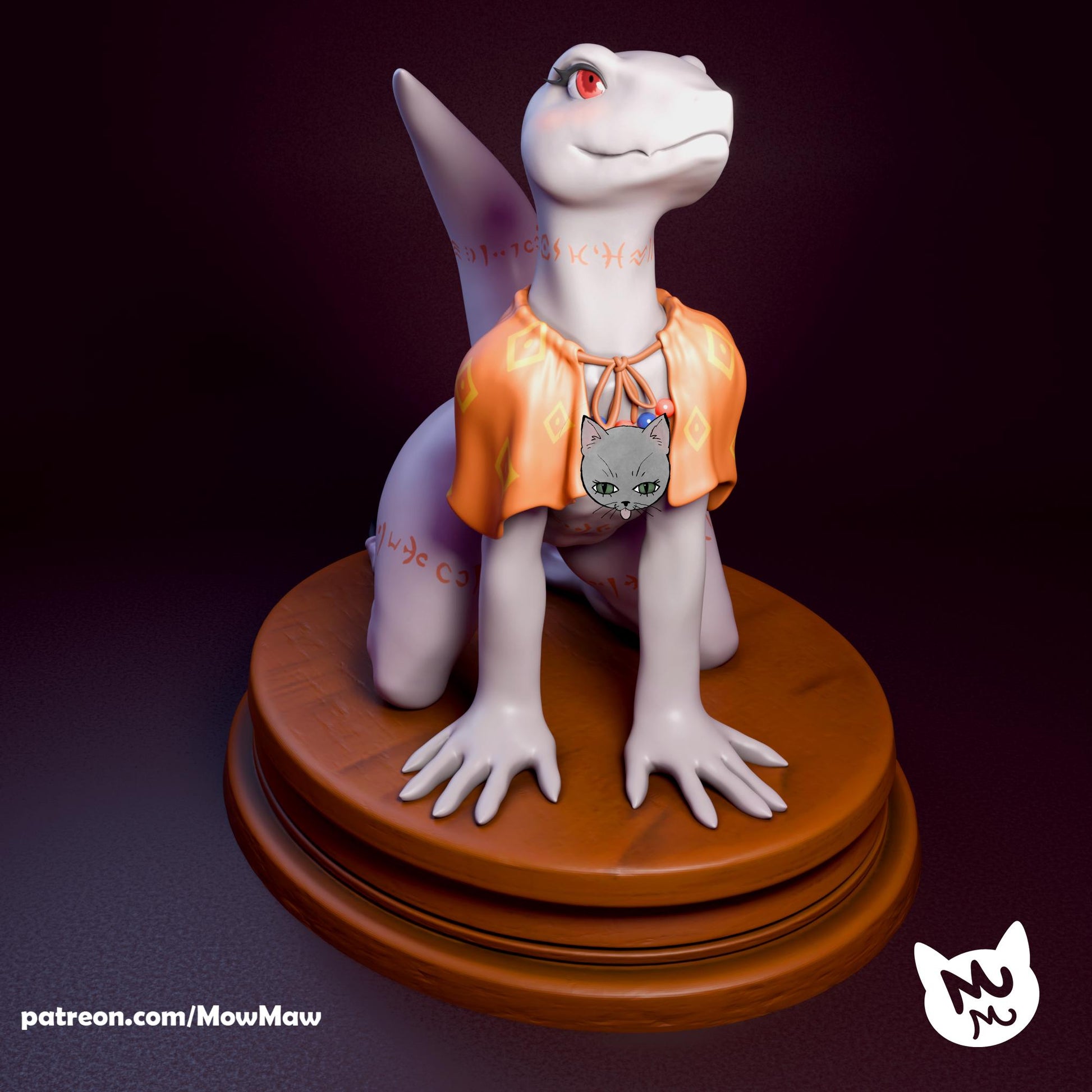 Lizard Chief Model Kit | Mow Maw